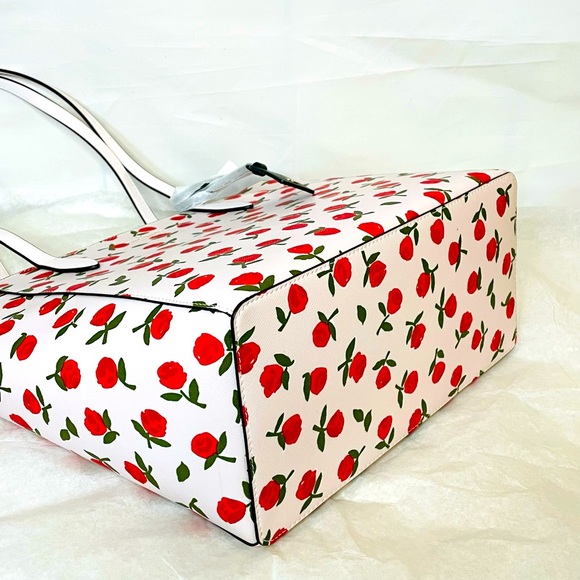NWT Kate Spade Dana floral tote with matching bifold wallet - Picture 8 of 15
